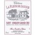 Chateau La Fleur de Jaugue 2000 Front Label