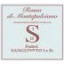 Poderi Sanguineto Rosso di Montepulciano 2022 Front Label