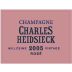 Charles Heidsieck Vintage Rose 2005 Front Label