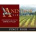 Anindor Vineyards Pinot Noir 2007 Front Label