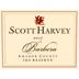 Scott Harvey J and S Reserve Barbera 2017 Front Label