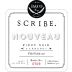 Scribe Nouveau Pinot Noir 2020 Front Label