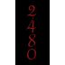Hollywood and Vine Cellars 2480 Cabernet Sauvignon 2012 Front Label