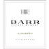 Barr Estate Winery Albarino 2012 Front Label