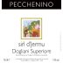 Pecchenino Siri d'Jermu Dogliani Superiore Dolcetto 2017 Front Label