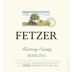 Fetzer Monterey County Riesling 2014 Front Label