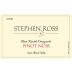 Stephen Ross Bien Nacido Vineyard Pinot Noir 2008 Front Label