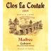 Clos La Coutale Cahors 2019 Front Label