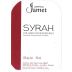Domaine Jamet Collines Rhodaniennes Syrah 2020 Front Label