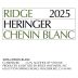 Ridge Heringer Chenin Blanc 2025 Front Label