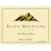 Black Mountain Haro Hills Pinot Noir 2009 Front Label