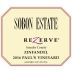 Sobon Estate Rezerve Zin 2016 Front Label