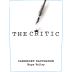 The Critic Cabernet Sauvignon 2023 Front Label