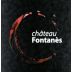 Chateau Fontanes Pic Saint-Loup Rouge 2014 Front Label