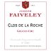 Faiveley Clos de la Roche Grand Cru 1992 Front Label