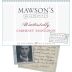 Yalumba Wrattonbully Mawson's Cabernet Sauvigon 2013 Front Label