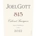 Joel Gott Blend No. 815 Cabernet Sauvignon 2022 Front Label