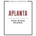 Aplanta Red Blend 2019 Front Label