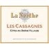 Chateau La Nerthe Cotes-du-Rhone Villages Les Cassagnes 2022 Front Label
