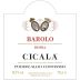 Aldo Conterno Barolo Cicala 2020 Front Label