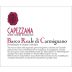 Capezzana Barco Reale di Carmignano 2021 Front Label