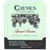 Caymus Special Selection Cabernet Sauvignon (6 Liter Bottle) 2001 Front Label