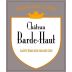 Chateau Barde-Haut 2018 Front Label