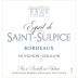 Chateau Saint Sulpice Esprit de Saint-Sulpice Blanc 2024 Front Label