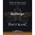 Wolfberger Pinot Blanc 2017 Front Label