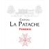 Chateau La Patache 2018 Front Label