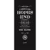 Hopes End Red Blend 2018 Front Label