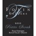 Folin Cellars Petite Sirah 2010 Front Label
