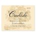 Carlisle Carlisle Vineyard Zinfandel 2021 Front Label
