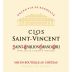 Chateau Clos Saint-Vincent 2018 Front Label