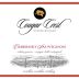 Cougar Crest Cabernet Sauvignon 2011 Front Label