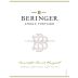 Beringer Bancroft Ranch Cabernet Sauvignon 2012 Front Label