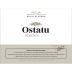 Ostatu Rioja Reserva 2014 Front Label