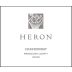 Heron Chardonnay 2020 Front Label