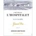 Chateau L'Hospitalet La Clape Grand Vin Rouge 2017 Front Label