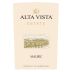 Alta Vista Estate Malbec 2021 Front Label