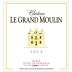 Chateau Le Grand Moulin Cotes de Bordeaux Blaye 2018 Front Label