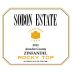 Sobon Estate Rocky Top Zinfandel 2015 Front Label