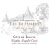 Chateau de la Cree Les Tourelles Cote de Beaune Knights Templar Cuvee 2017 Front Label