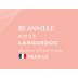 Chateau Haut-Blanville Rose 2020 Front Label