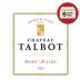 Chateau Talbot (6 Bottles in OWC) 2022 Front Label