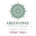 Greenstone Vineyards Estate Pinot Noir 2018 Front Label