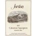 Jordan Cabernet Sauvignon (bin soiled label) 1977 Front Label