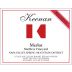 Keenan Spring Mountain Mailbox Vineyard Reserve Merlot 2017 Front Label