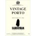 Sandeman Vintage Port (wine stained label) 1985 Front Label