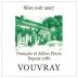 Francois Pinon Vouvray Silex Noir 2017 Front Label
